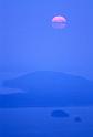 Moonrise from Mt Constitution Summer 1990